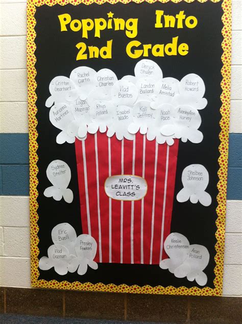 popcorn classroom theme